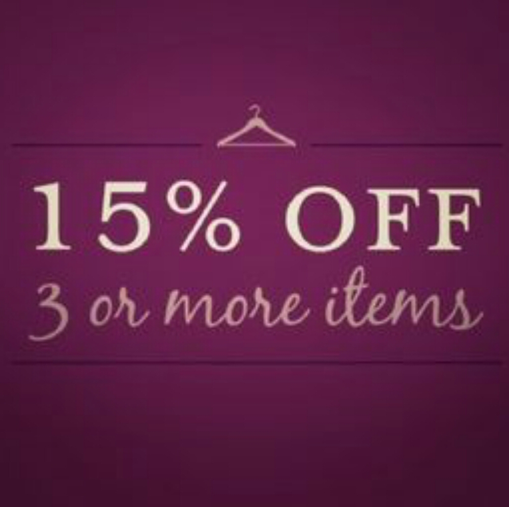 The more you buy, the better the deal!